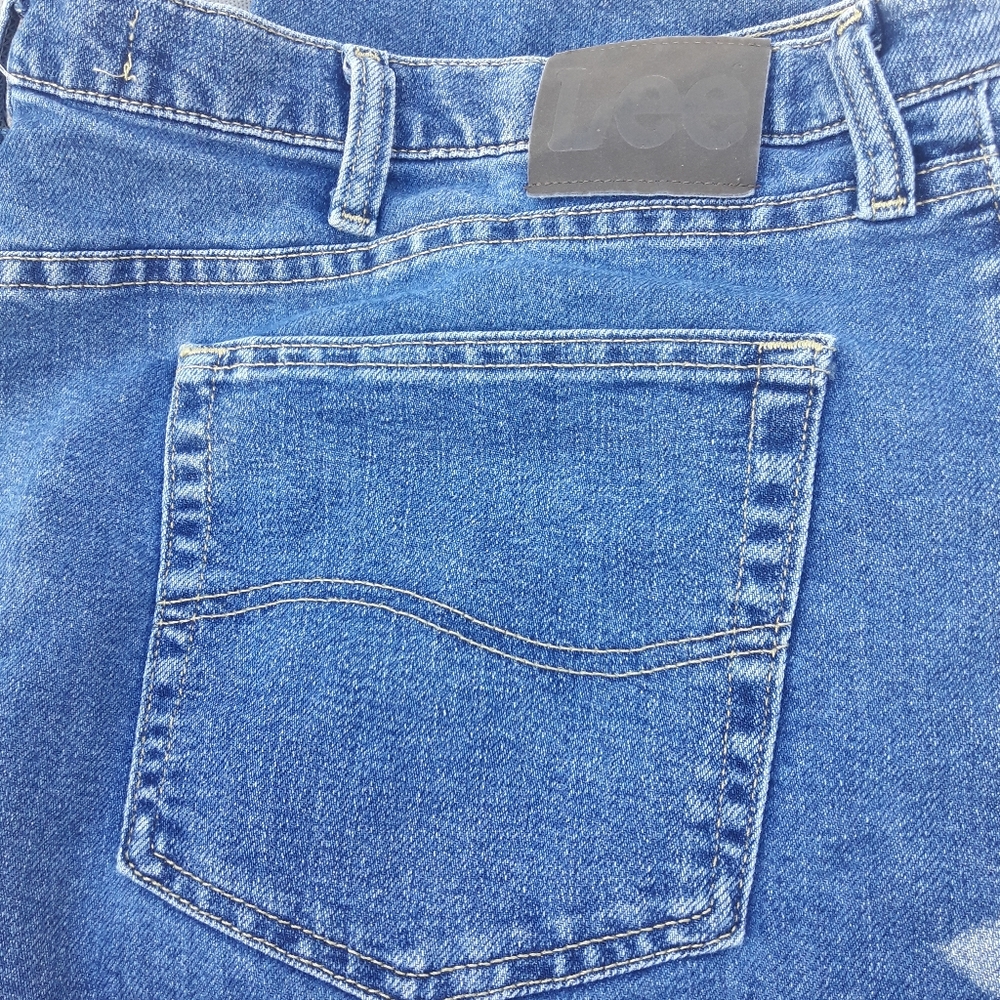 Vintage Lee Riders Blue Jeans Mens Regular Fit Denim 48x30